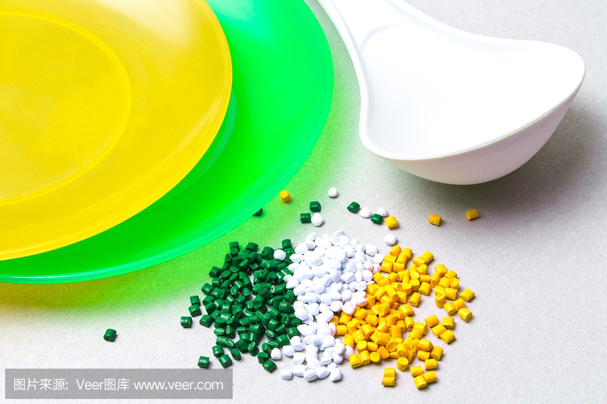 塑料颗粒和一次性餐具由聚乙烯、聚丙烯制成。BPA免费